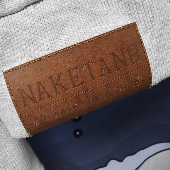 Naketano double cowl hoodie, size L - Picture 5 of 5